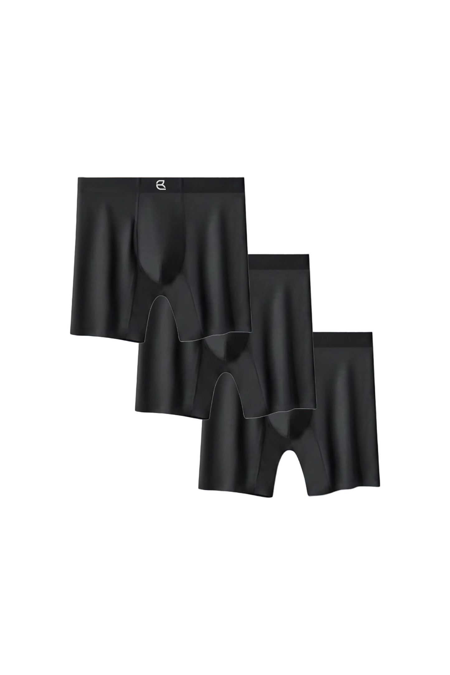 3-Pack Men's Modal Performance Long Boxer Brief