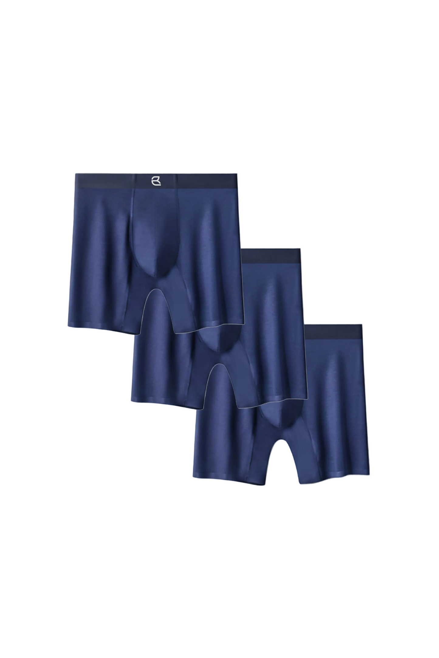 3-Pack Men's Modal Performance Long Boxer Brief