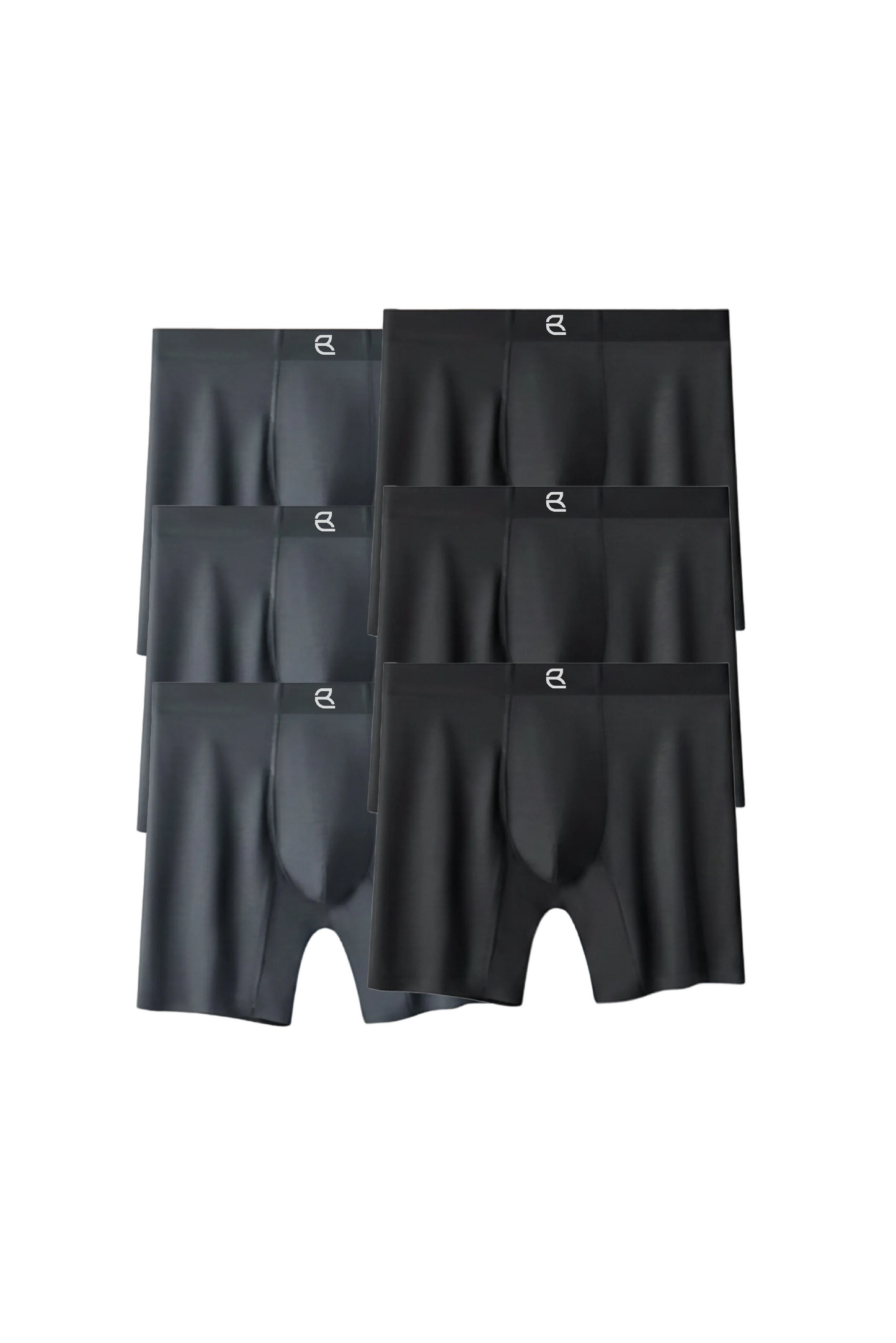 6-Pack Men's Modal Performance Long Boxer Brief