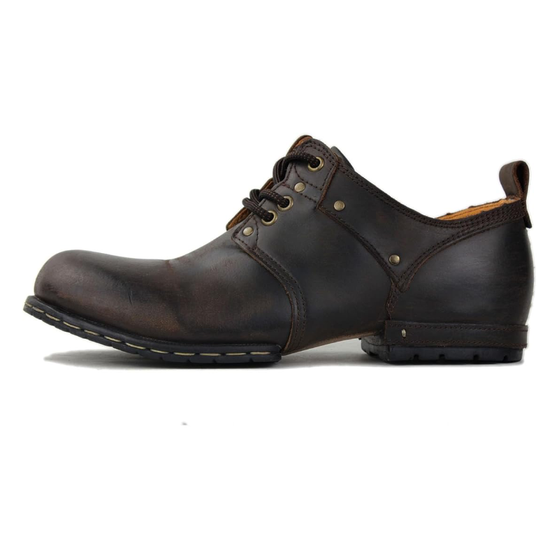 Botines Chukka Retro de Cuero para Hombre OS-6015-1-Retro-Style-R