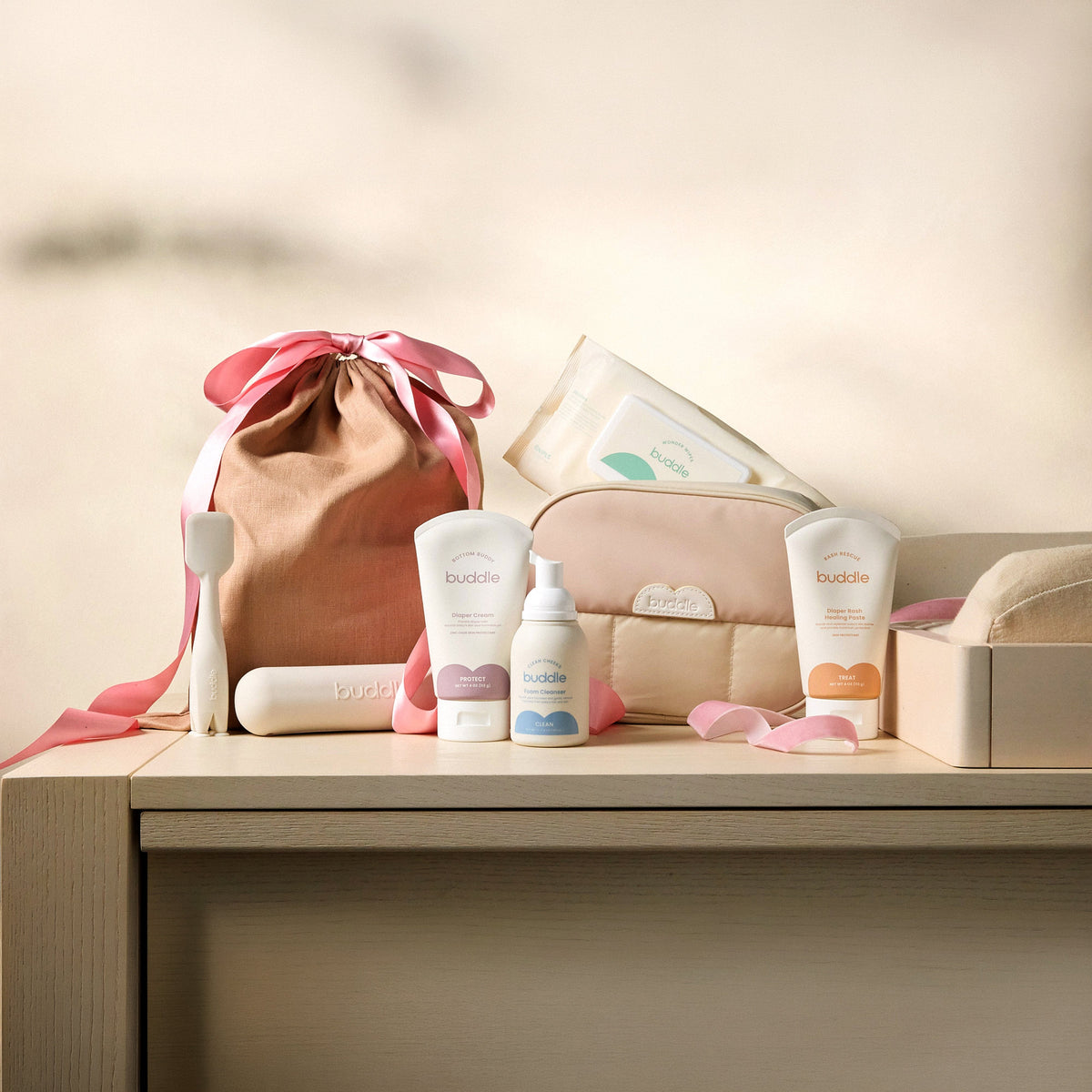 Kit definitivo para el cuidado de la piel del pañal Buddle