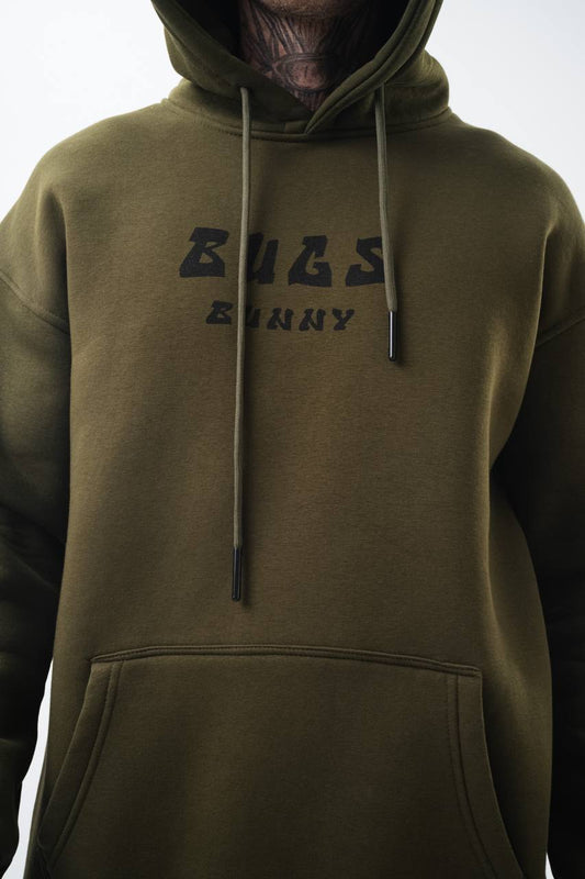 Sudadera con capucha unisex extragrande con gráfico de Bugs Bunny - Dibujos animados clásicos