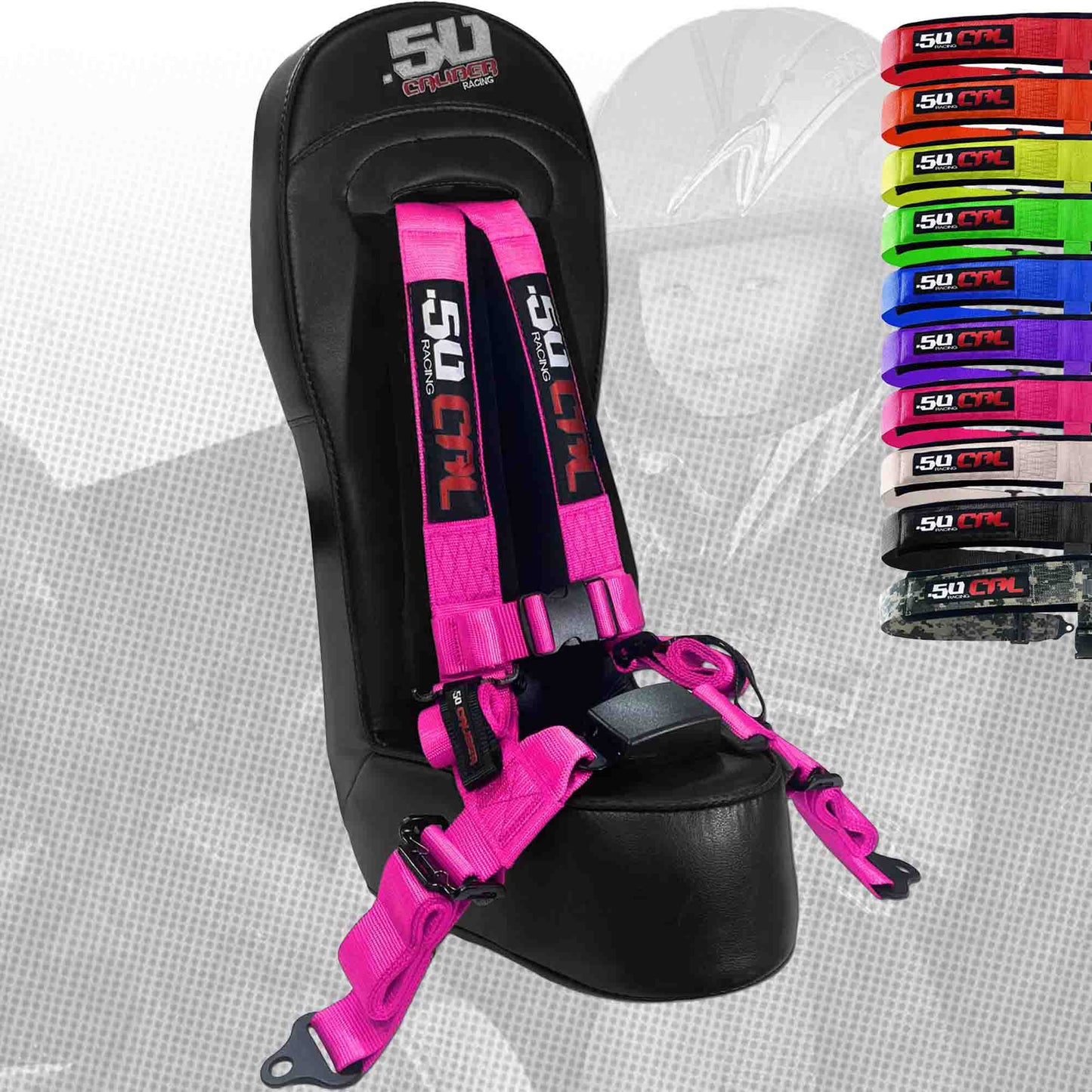 RZR PRO XP 4 Rear Bump Seat & Safety Harness
