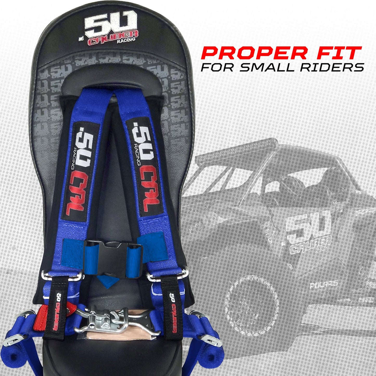 RZR PRO XP 4 Rear Bump Seat & Safety Harness