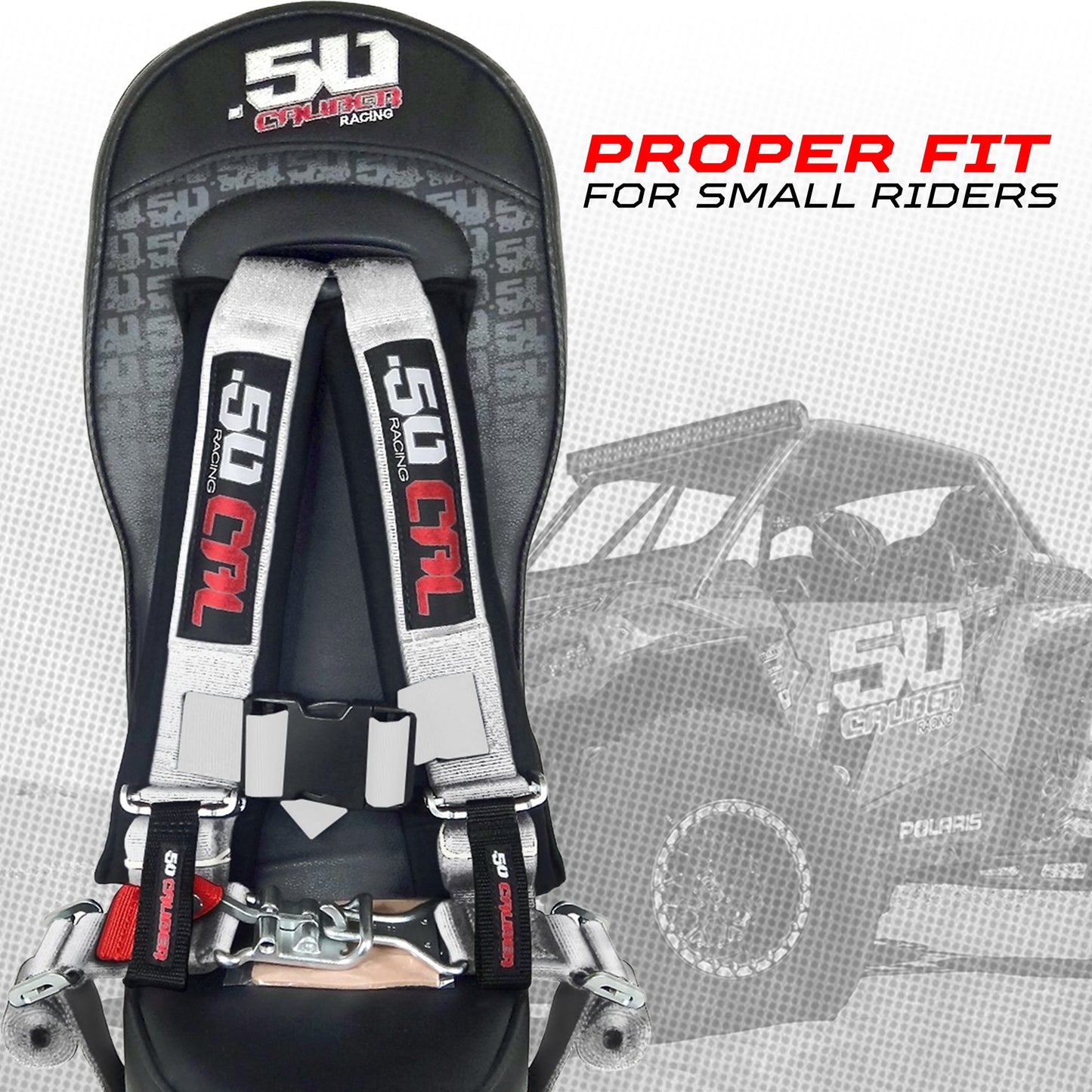 Polaris General Bump Seat with Harness