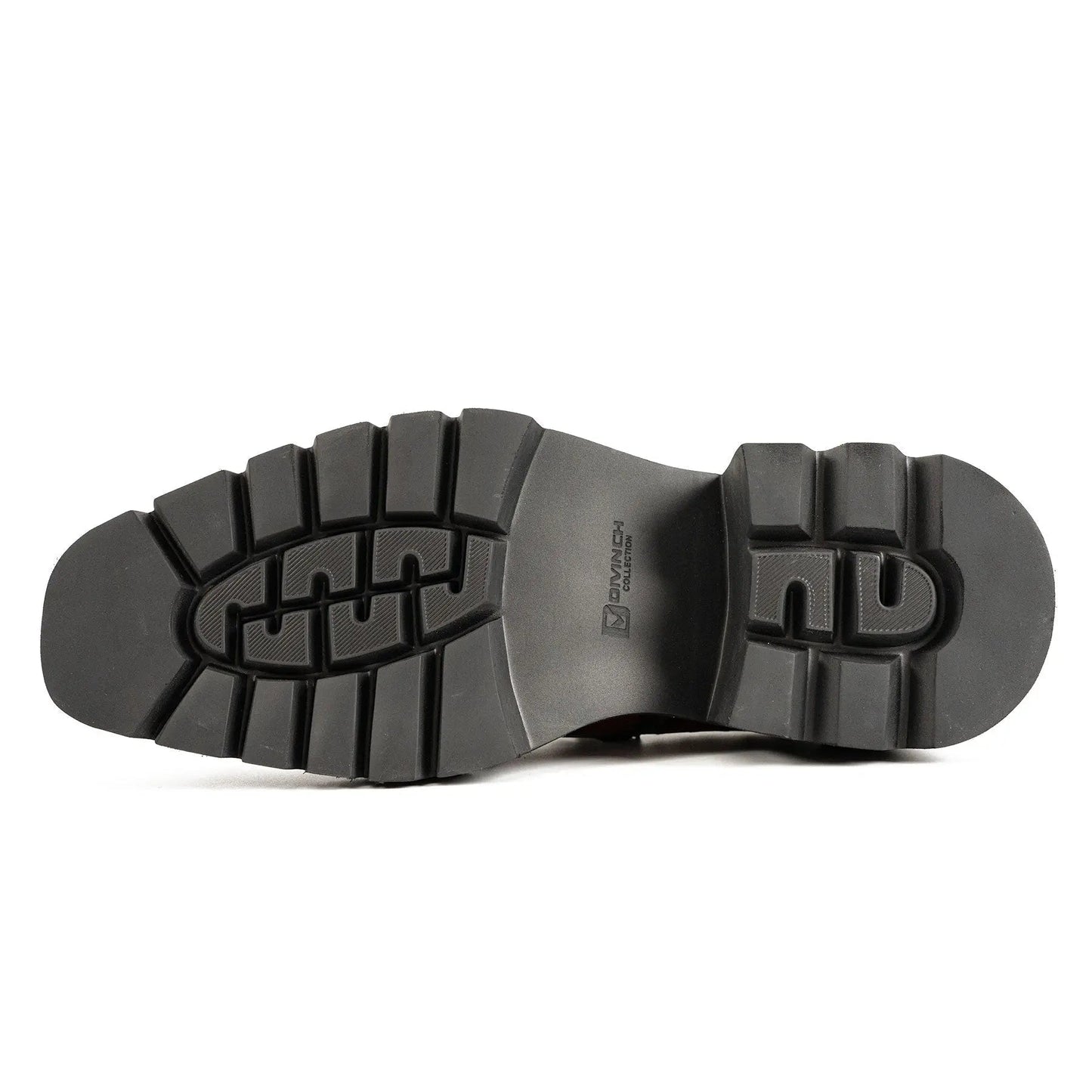 Burgundy Ostrich Derby Shoes with Tasse