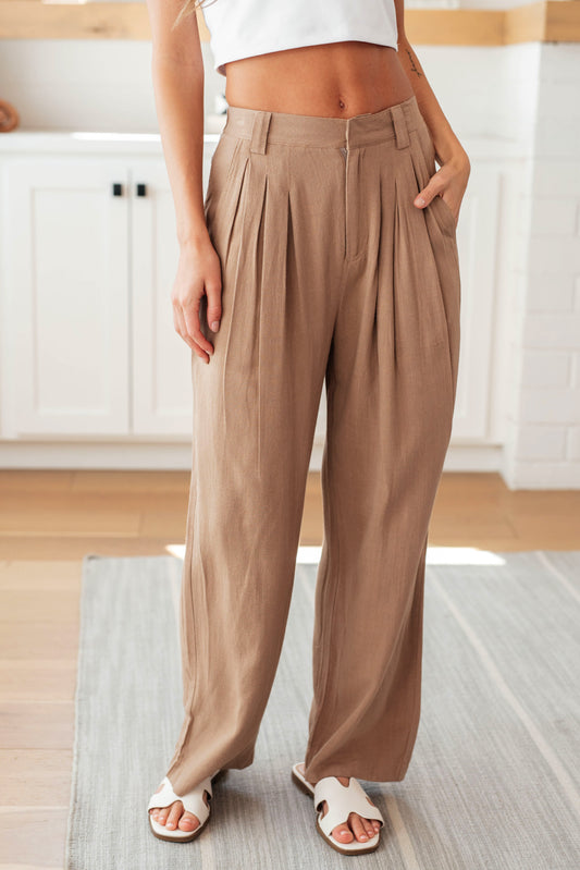 Pantalones de pata ancha para reuniones de negocios