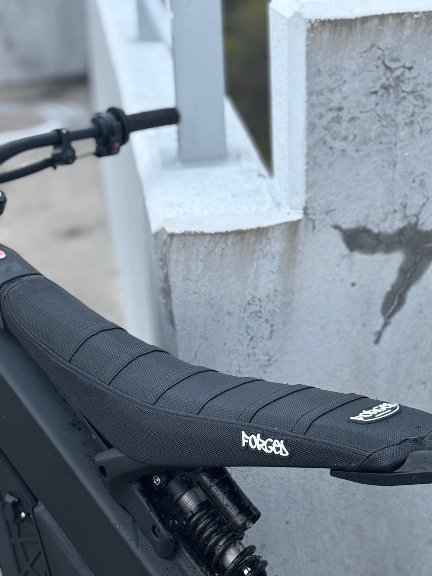 Funda de asiento de carreras forjada