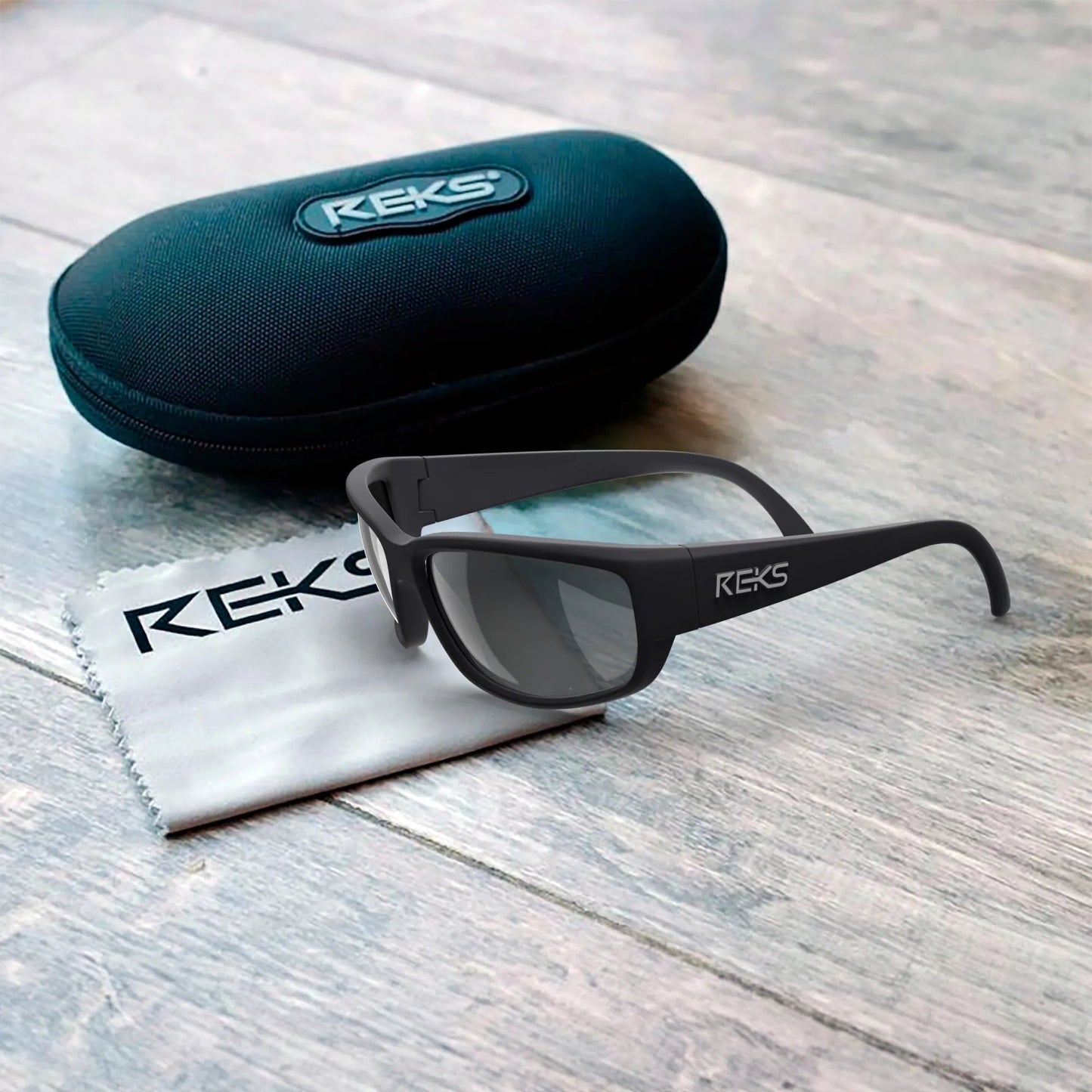 Wrap Large Prescription Polarized Polycarbonate Sunglasses