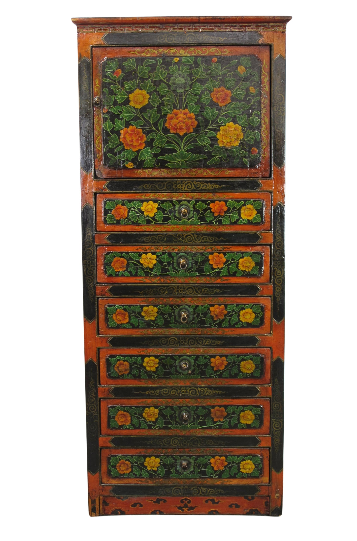 Cajonera tibetana de 6 cajones 2