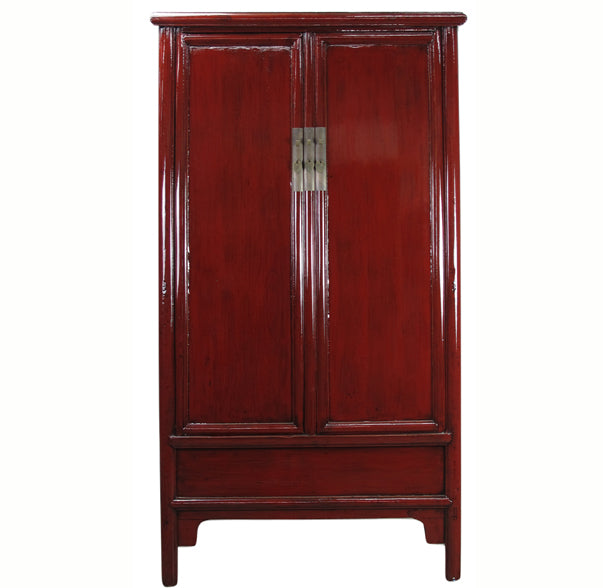 Gabinete para fideos de laca roja Z