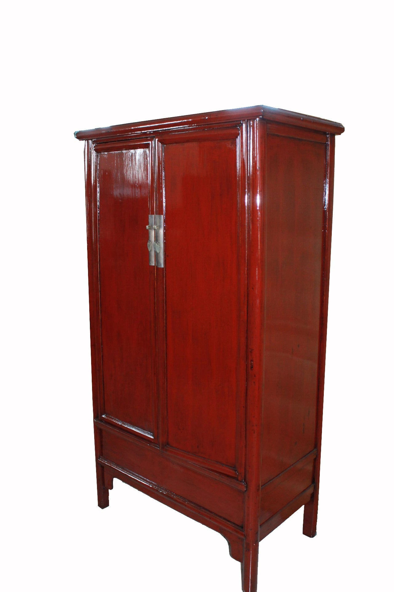 Gabinete para fideos de laca roja Z