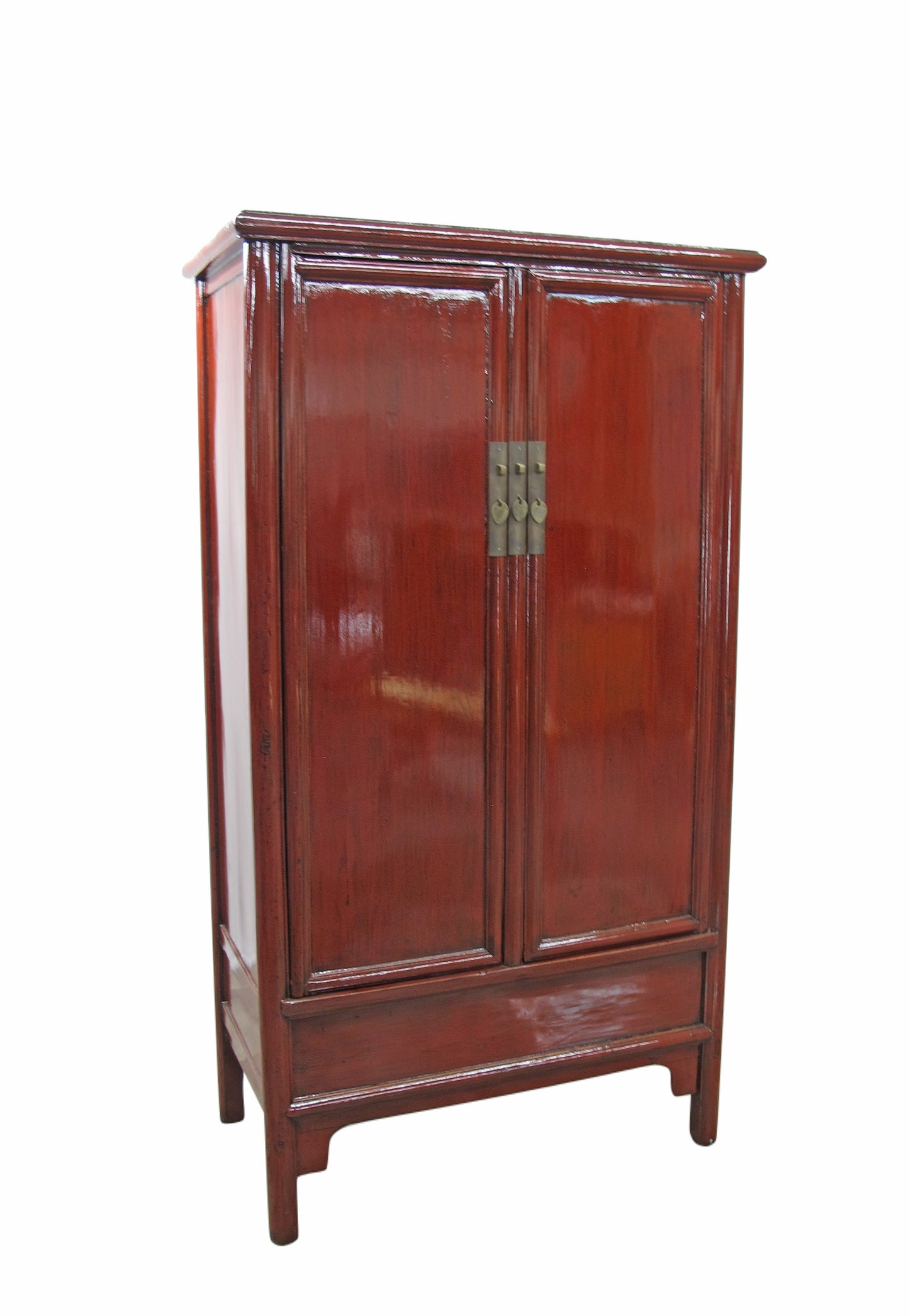 Gabinete para fideos de laca roja Z