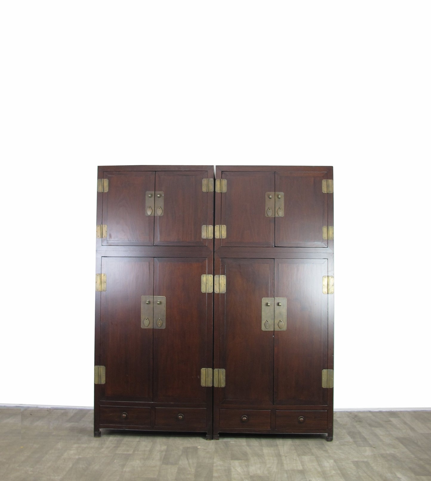 Par de gabinetes antiguos de Tianjin