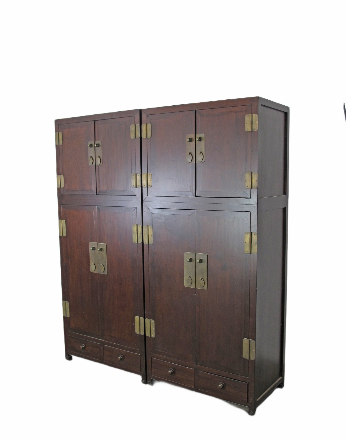 Par de gabinetes antiguos de Tianjin