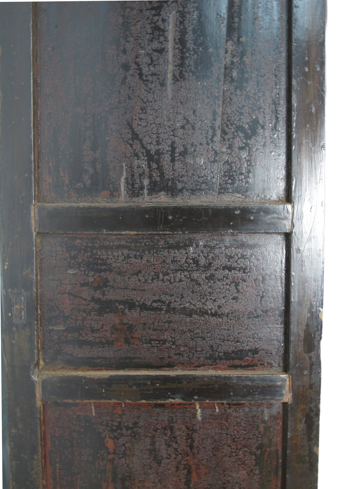 Mueble aparador chino antiguo negro de 213 cm de altura