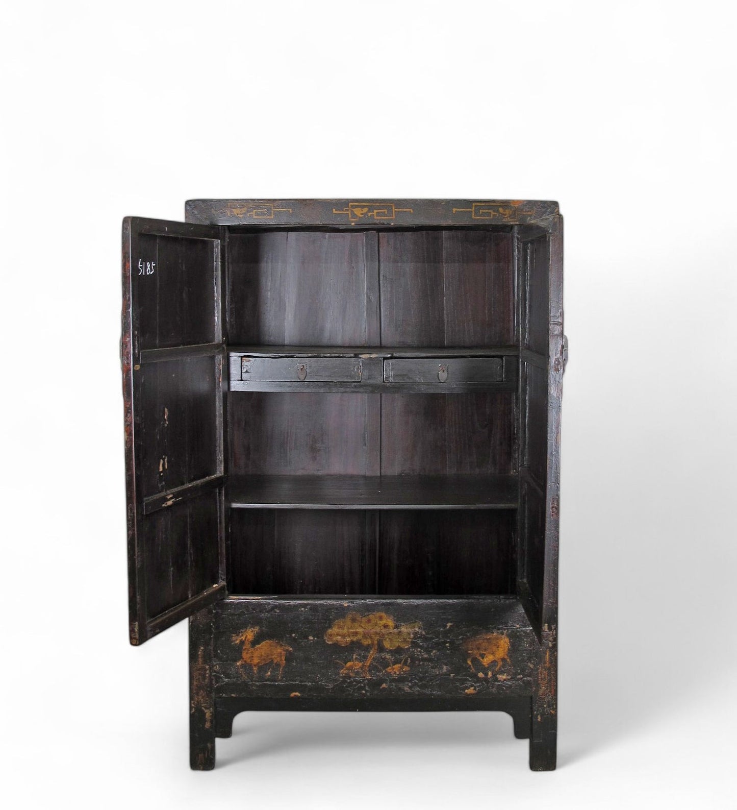 Hand Painted Antique Chinese Cabinet 2