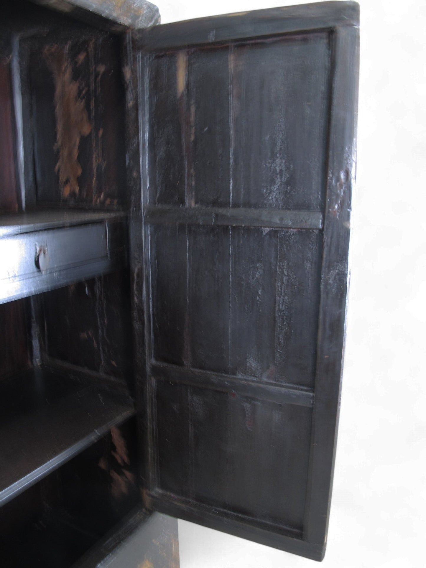 Hand Painted Antique Chinese Cabinet 2