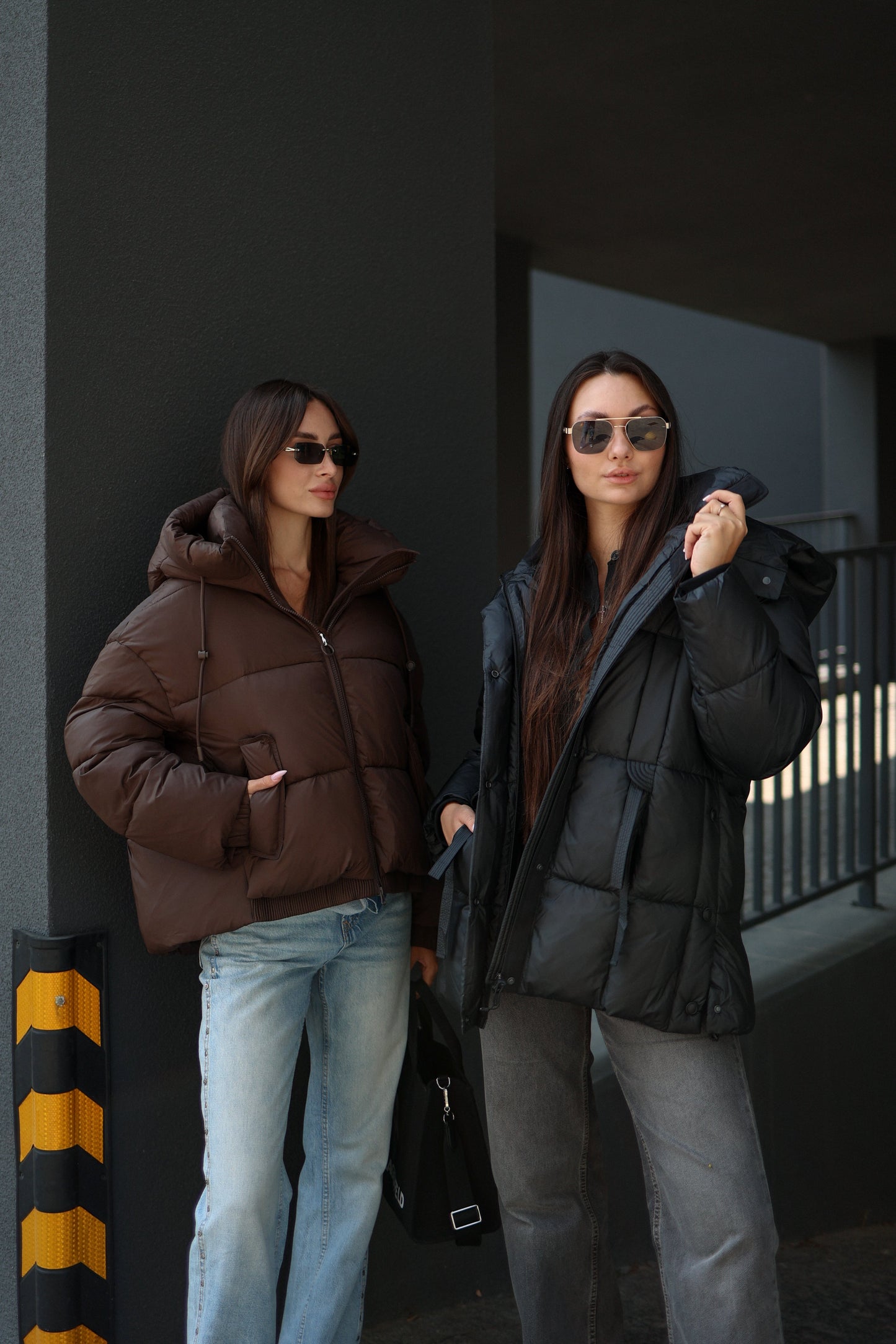 Chaqueta Bio-Down Aislante de Chocolate Oscuro