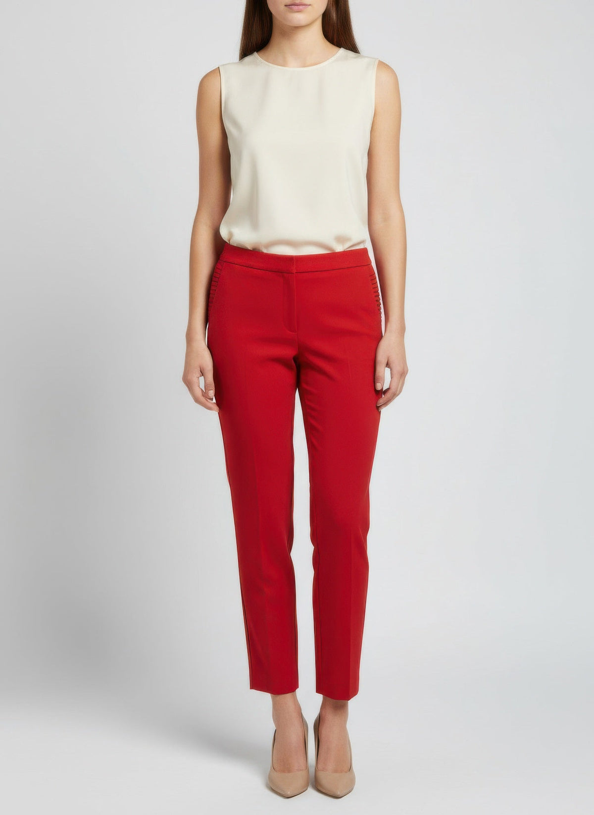 Zac & Rachel Solid Ankle Pants