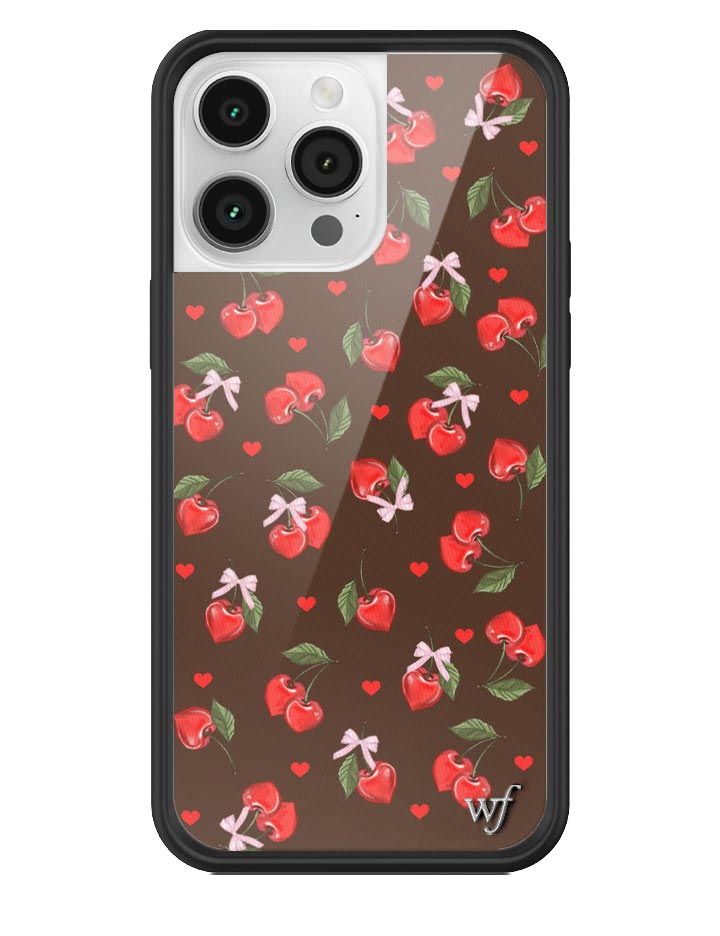 Chocolate Cherries iPhone Case