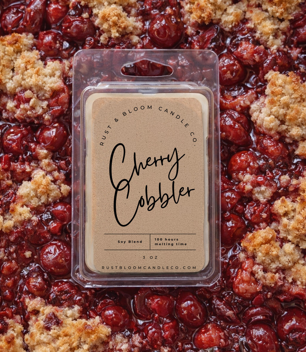 Barra de cera de cobbler de cereza 3 oz