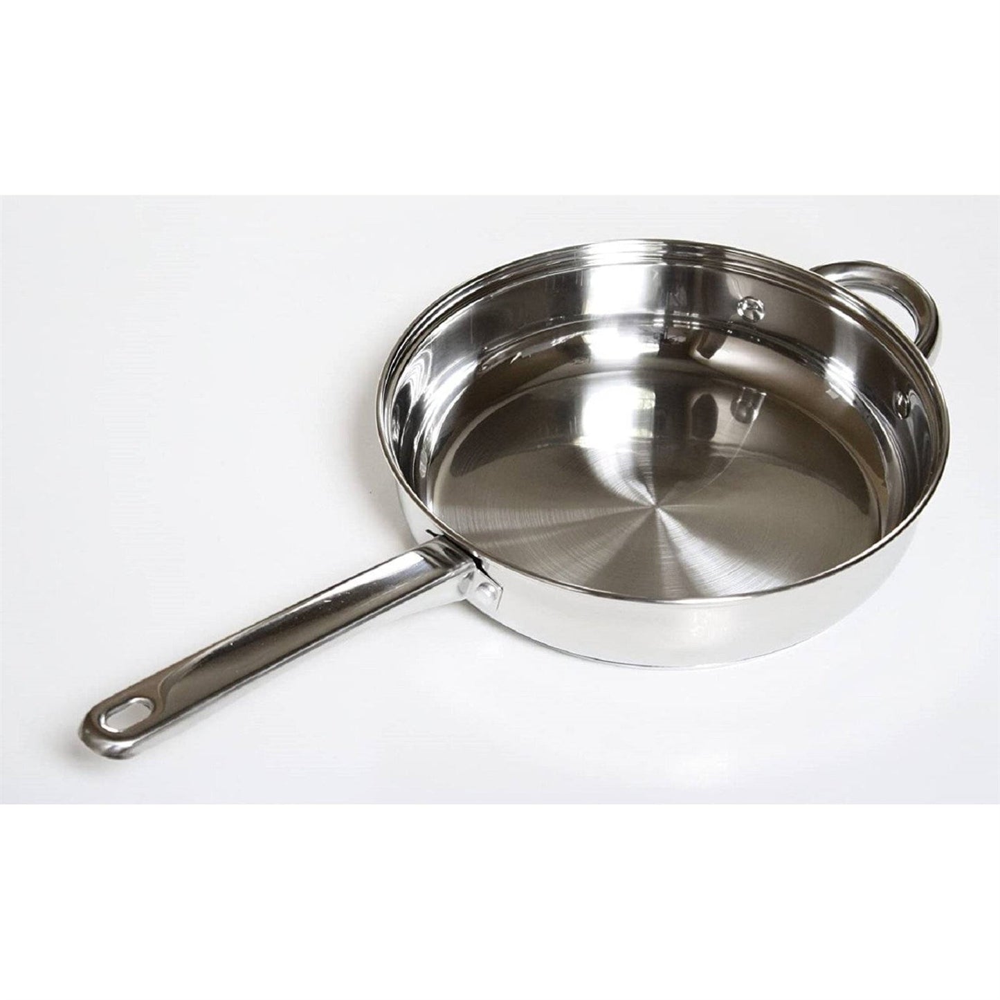 Juego de batería de cocina de acero inoxidable de 12 piezas Cool Touch