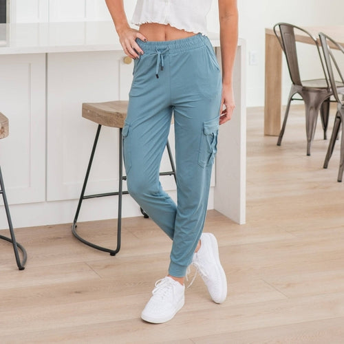 Pantalón deportivo ultrasuave con bolsillo tipo cargo