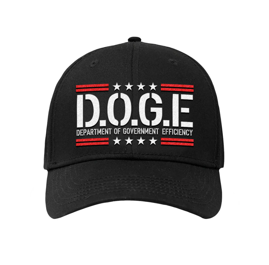 CLÁSICO - D.O.G.E Negro con Gorro Rojo