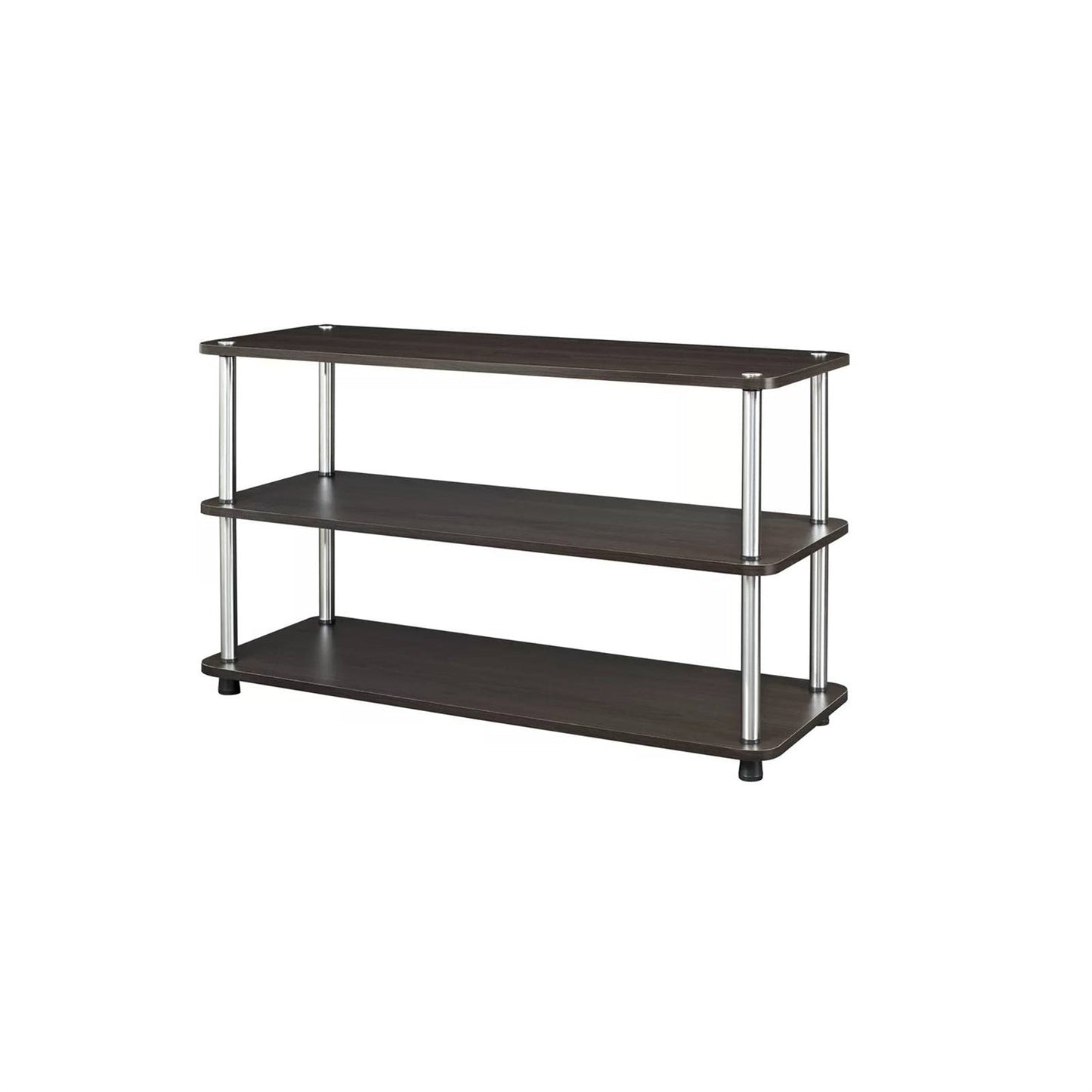 Zapatero moderno espresso de 3 niveles - Con capacidad para hasta 12 pares de zapatos