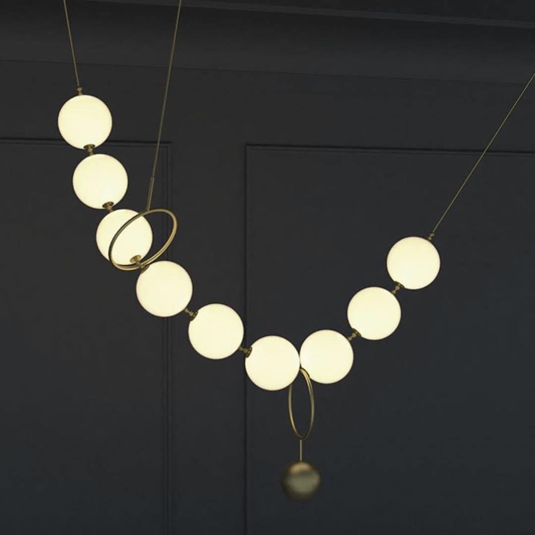 Collar LED Lámpara Colgante