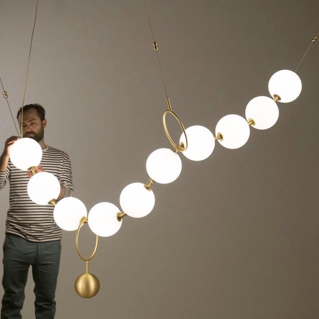 Collar LED Lámpara Colgante