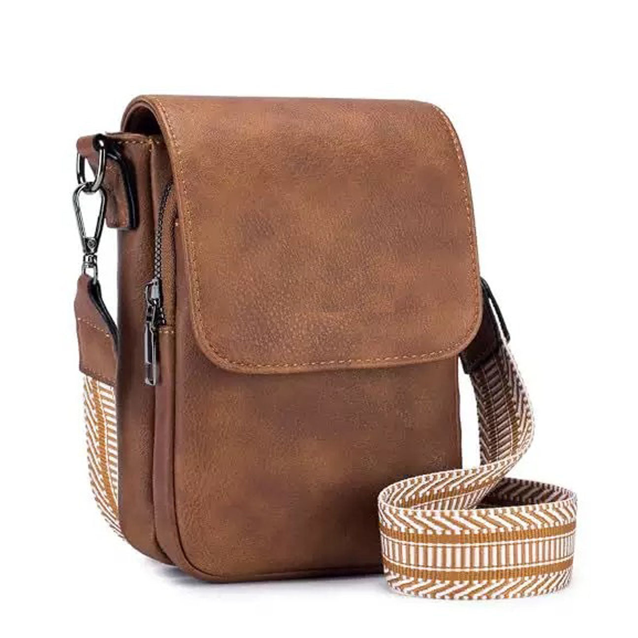 Bolso cruzado compacto Whitney Foldover
