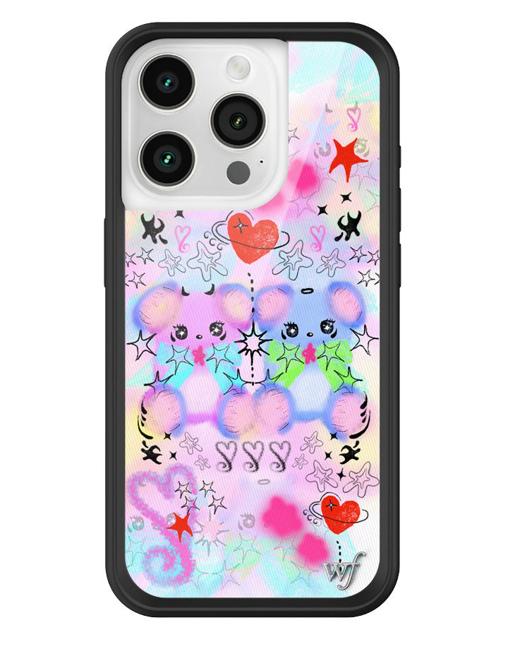 Cotton Candy Teddies iPhone Case