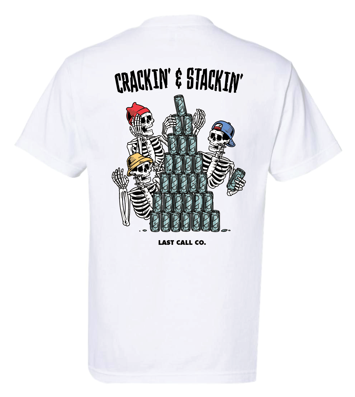 Camiseta de manga corta Crackin' de Last Call Co.