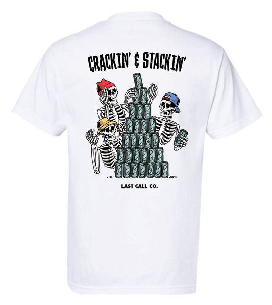 Camiseta de manga corta Crackin' de Last Call Co.