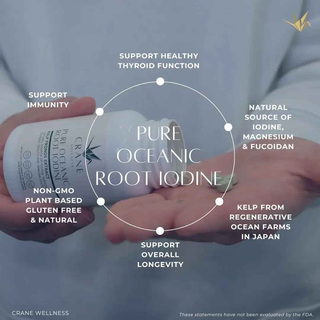 Pure Oceanic Root Iodine Kelp Root Tablets