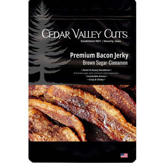 Cecina de Tocino Premium con Azúcar Moreno y Canela