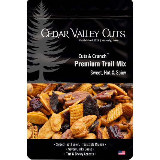 Cuts & Crunch™: Mezcla de frutos secos premium dulce, picante y especiada
