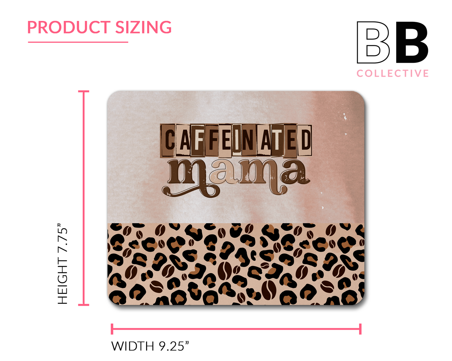 Alfombrilla de ratón Mama con cafeína