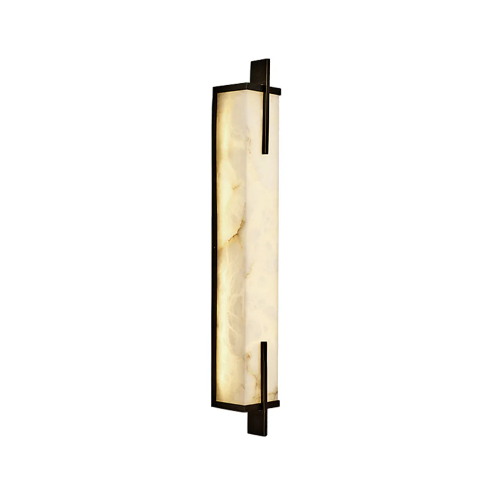 Aplique de pared Calíope de alabastro