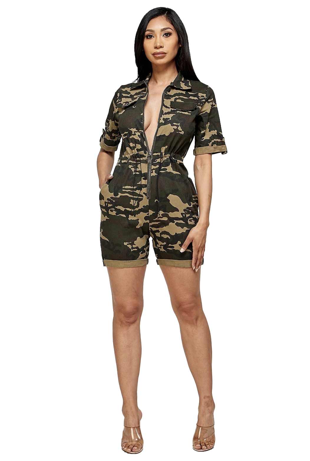 El mono de camuflaje