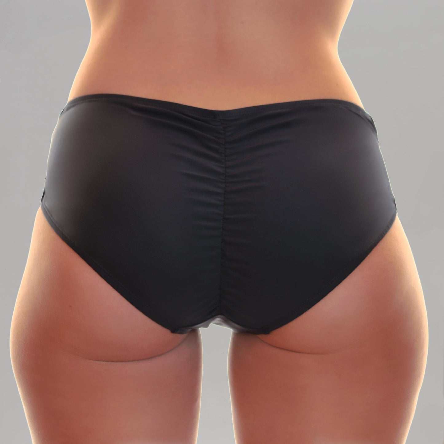 Parte inferior de bikini de doble altura Capri con lazo lateral