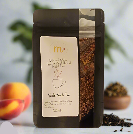 Vanilla Peach Herbal Tea Loose Leaf