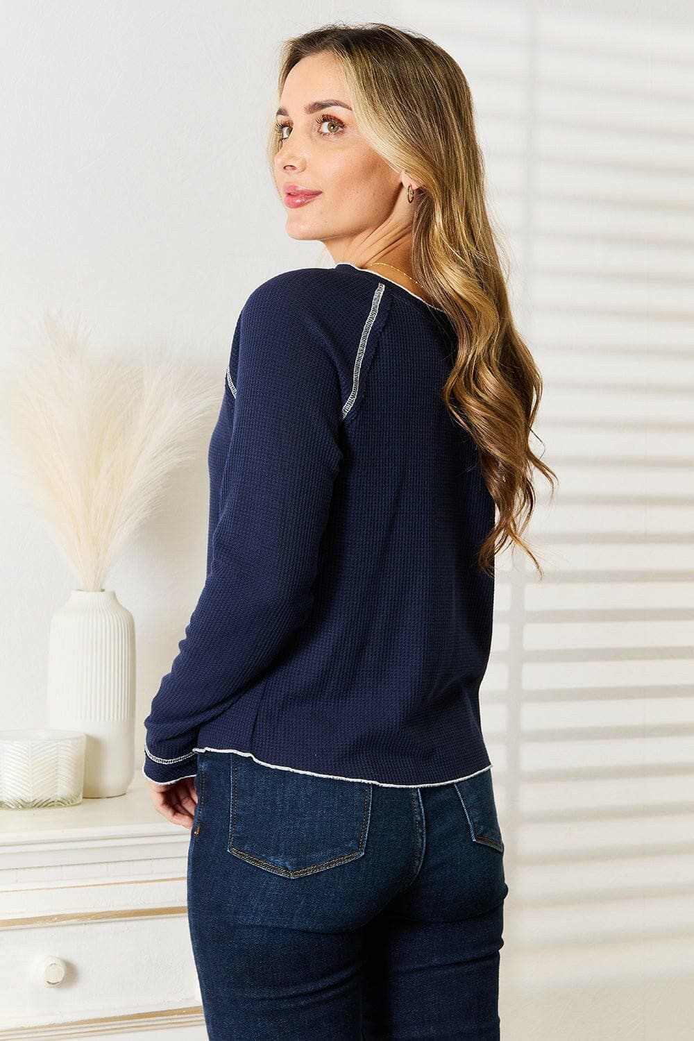 Trendsi Raglan Longline Top Women's Casual Chic Activewear