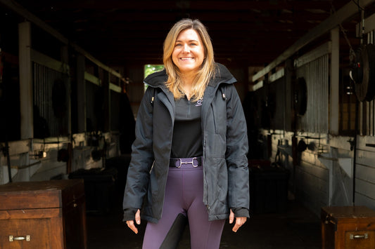 Winter Insulated Riding Jacket 2.0 - Caviar