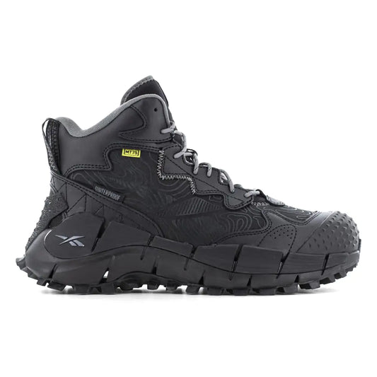 Style Loft Collection x Reebok Zig Kinetica Edge Work Fire and Safety Shoe Black, (Size Men 10.5 US / Women 12 US)