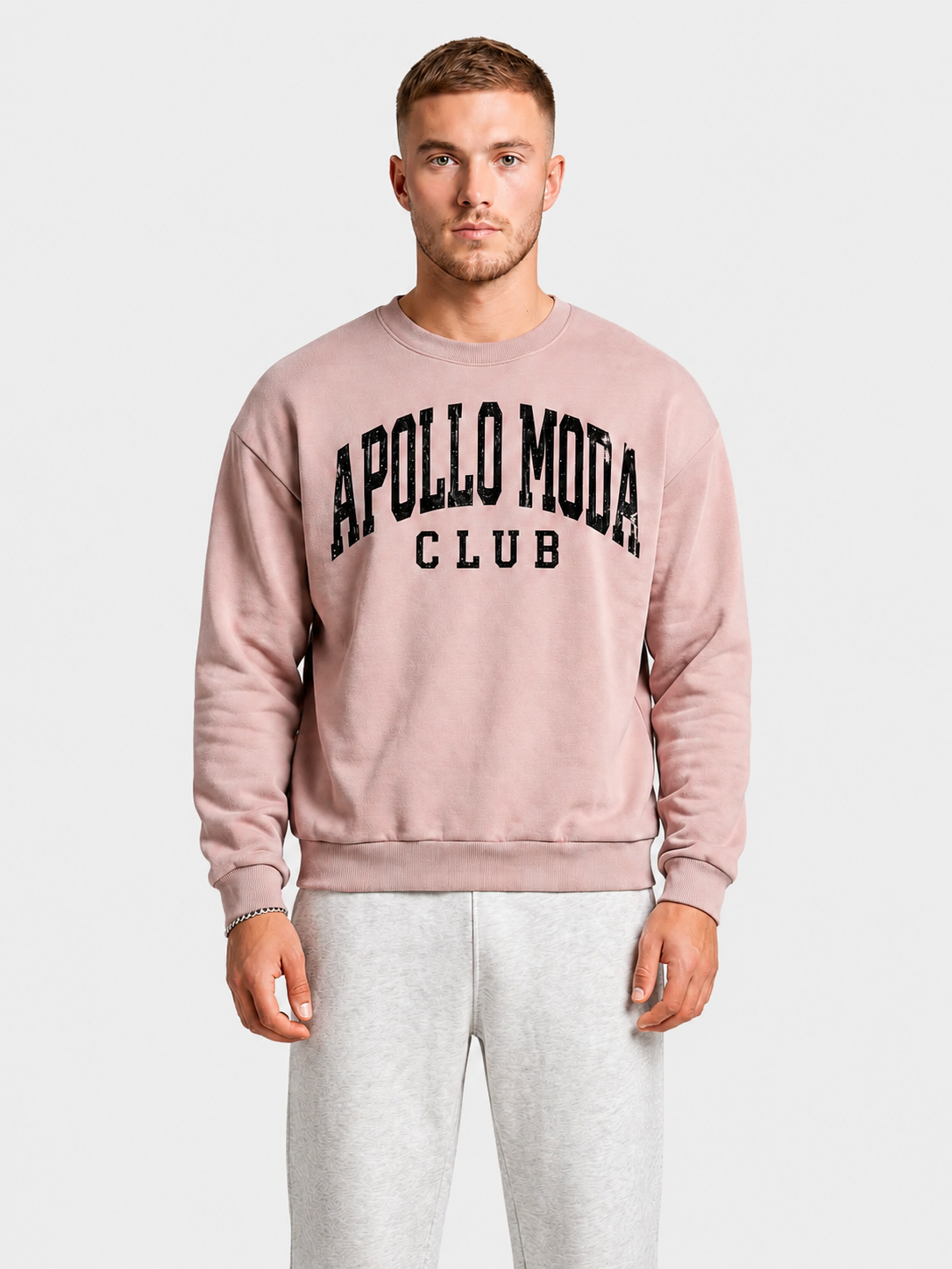 Club Collegiate Oversized Crewneck Sweatshirt