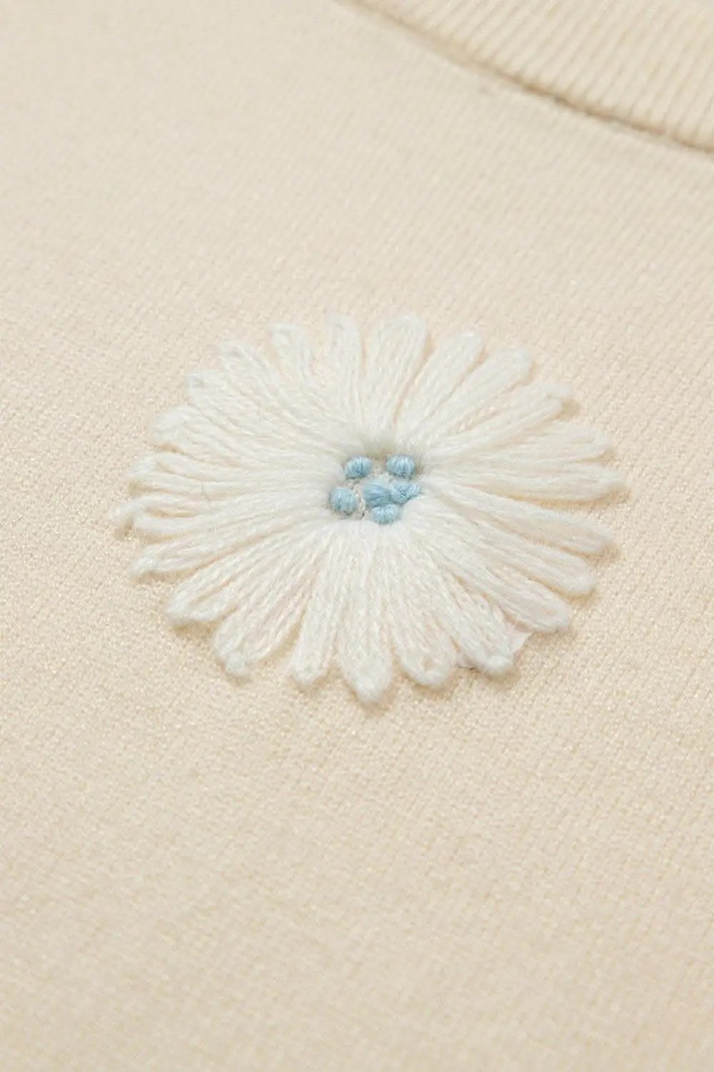 Suéteres Tendencia Chic Daisy Top de Punto - Tejido Suave