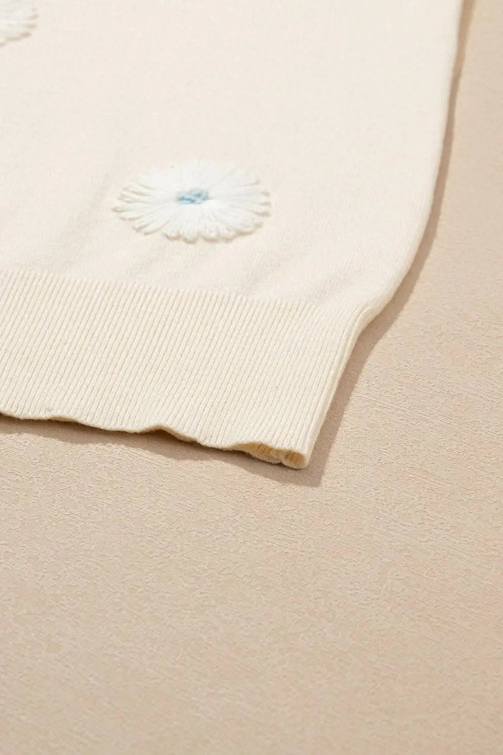 Suéteres Tendencia Chic Daisy Top de Punto - Tejido Suave